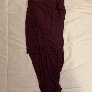 Express pencil tie skirt